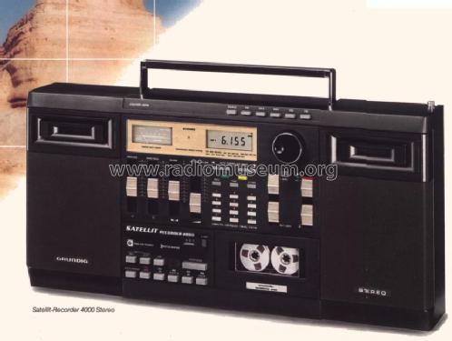 Satellit Recorder 4000; Grundig Radio- (ID = 497035) Radio