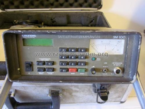 Satellitenmessempfänger SM 100; Grundig Radio- (ID = 1721230) Equipment