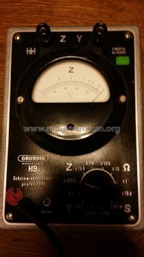 Scheinwiderstandsprüfer ZP 1; Grundig Radio- (ID = 1787258) Equipment