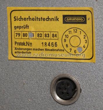 Schwarzwertmeßgerät MGL 5110-04; Grundig Radio- (ID = 1718113) Ausrüstung