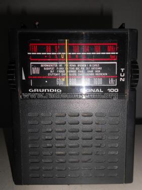 Signal 100; Grundig Radio- (ID = 2363023) Radio