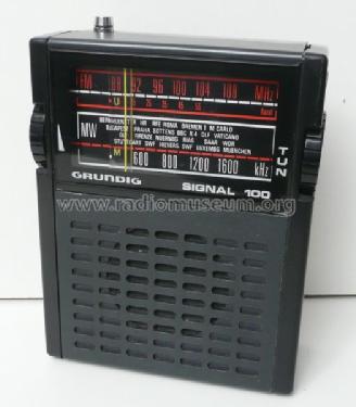 Signal 100; Grundig Radio- (ID = 731610) Radio