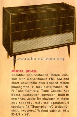 Majestic Stereo Console SO150 Ua 1; Grundig Radio- (ID = 1831969) Radio