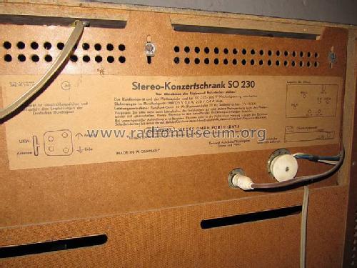 SO230; Grundig Radio- (ID = 1094242) Radio