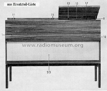 SO312; Grundig Radio- (ID = 28855) Radio