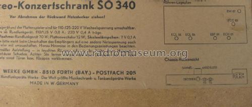 SO340; Grundig Radio- (ID = 2151170) Radio