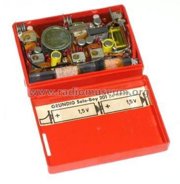 Solo-Boy 201; Grundig Radio- (ID = 1176460) Radio