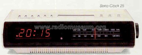 sono-clock 25; Grundig Radio- (ID = 427782) Radio