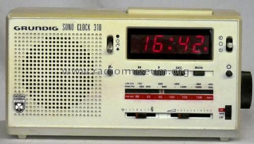 SONO CLOCK 310; Grundig Radio- (ID = 670814) Radio
