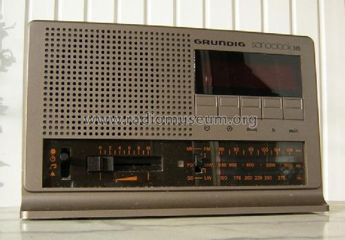 Sono-Clock 315; Grundig Radio- (ID = 951321) Radio