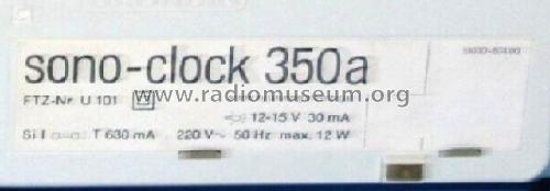 sono-clock 350a; Grundig Radio- (ID = 2994763) Radio