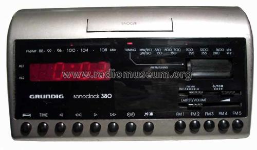 sonoclock 380; Grundig Radio- (ID = 461876) Radio