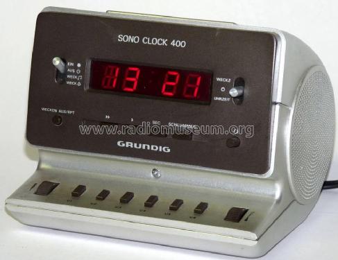 SONO CLOCK 400; Grundig Radio- (ID = 1736513) Radio