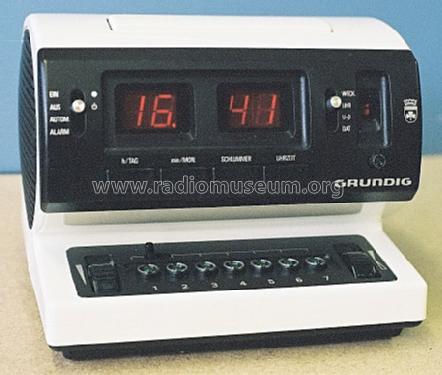 sono-clock 550a; Grundig Radio- (ID = 64261) Radio