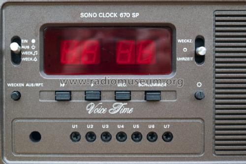 SONO CLOCK 670SP; Grundig Radio- (ID = 1700818) Radio