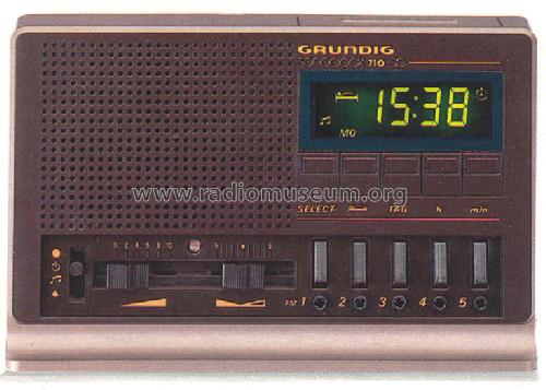sonoclock 710 SP; Grundig Radio- (ID = 436748) Radio