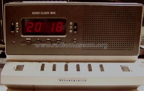 sono-clock 800; Grundig Radio- (ID = 459484) Radio