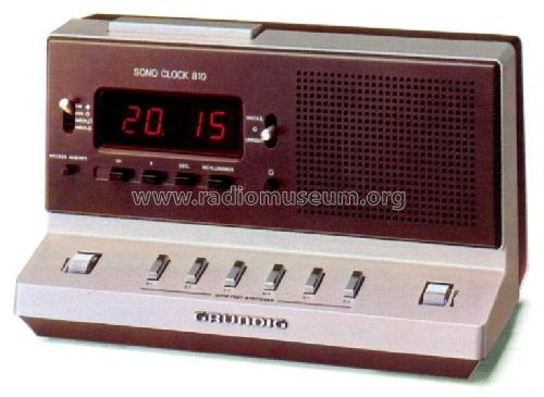 SONO CLOCK 810; Grundig Radio- (ID = 1092579) Radio
