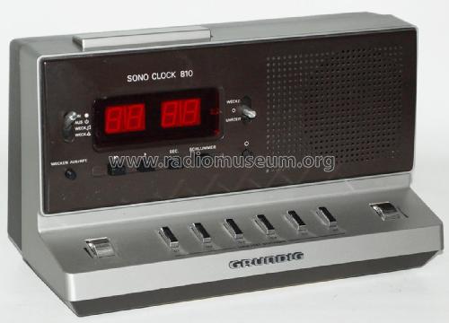 SONO CLOCK 810; Grundig Radio- (ID = 1771426) Radio