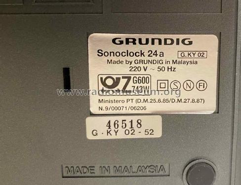 sonoclock 24; Grundig Radio- (ID = 2947351) Radio