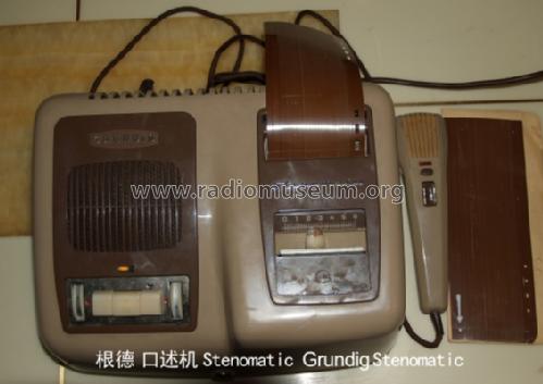 Stenomatic ; Grundig Radio- (ID = 1339716) Enrég.-R