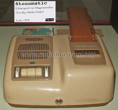 Stenomatic ; Grundig Radio- (ID = 764584) R-Player