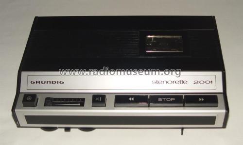 Stenorette 2001; Grundig Radio- (ID = 837690) R-Player