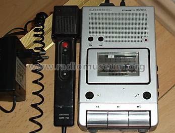 Stenorette 2300 L; Grundig Radio- (ID = 527168) R-Player