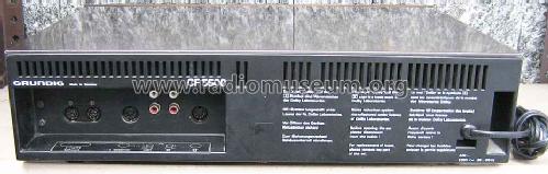 Stereo Cassette Deck CF5500; Grundig Radio- (ID = 1295693) R-Player