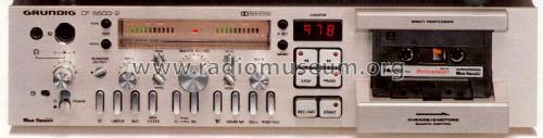 Stereo Cassette Deck CF 5500-2; Grundig Radio- (ID = 2362248) R-Player