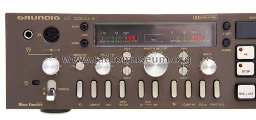 Stereo Cassette Deck CF 5500-2; Grundig Radio- (ID = 2364057) R-Player