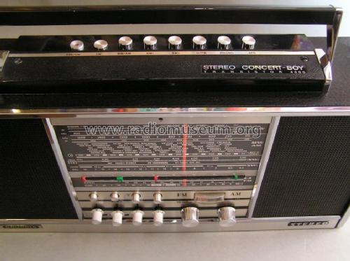 Stereo-Concert-Boy 210 Transistor 4000a; Grundig Radio- (ID = 640689) Radio