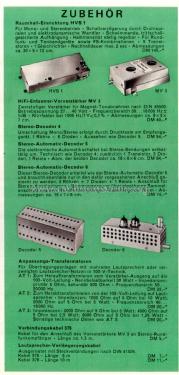 Stereo-Entzerrer-Vorverstärker MV3; Grundig Radio- (ID = 2136074) Ampl/Mixer