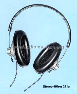 Stereo-Hörer 211a; Grundig Radio- (ID = 2488127) Speaker-P
