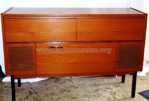 Stereo Musikschrank Ch= Grundig 8040 WF503 Teak; Liesenkötter, (ID = 652723) Radio