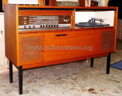 Stereo Musikschrank Ch= Grundig 8040 WF503 Teak; Liesenkötter, (ID = 652724) Radio