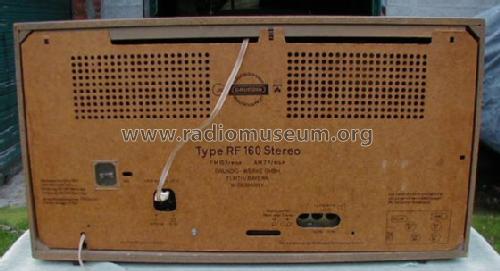 Stereo-Konzertgerät RF160 Ch= CS200; Grundig Radio- (ID = 412012) Radio