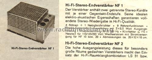 Stereo-Konzertschrank KS45 Ch= HF10/NF1; Grundig Radio- (ID = 1101609) Radio