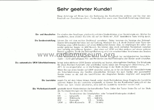 Stereo-Konzertschrank KS490; Grundig Radio- (ID = 2822329) Radio