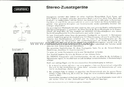 Stereo-Konzertschrank KS490; Grundig Radio- (ID = 2822332) Radio