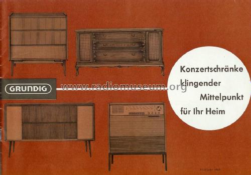 Stereo-Konzertschrank MS40; Grundig Radio- (ID = 59682) Radio