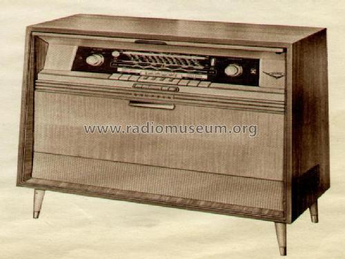 Stereo-Konzertschrank SO123; Grundig Radio- (ID = 326244) Radio