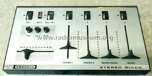 Stereo-Mixer 422; Grundig Radio- (ID = 2684363) Ampl/Mixer