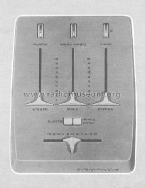 Stereo-Mixer 608; Grundig Radio- (ID = 126267) Ampl/Mixer