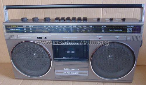 4Band Stereo Radio Cassette Recorder RR440 7.53048; Grundig Radio- (ID = 2600244) Radio