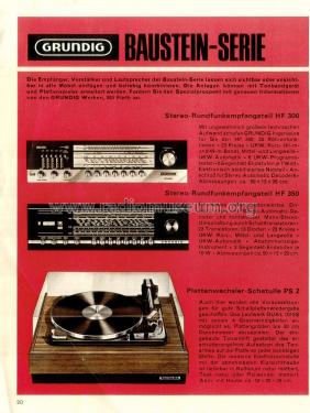 Stereo-Rundfunkempfangsteil HF300 Ch= CS300; Grundig Radio- (ID = 2136278) Radio