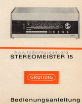 Stereomeister 15; Grundig Radio- (ID = 35994) Radio