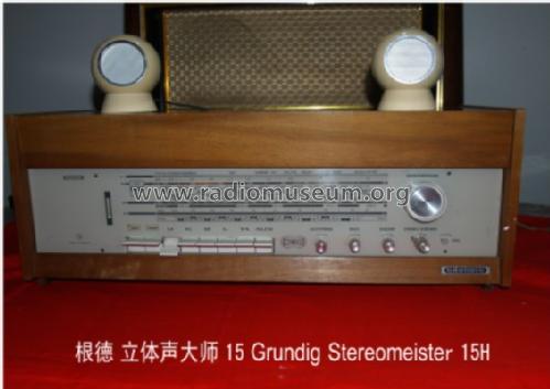 Stereomeister 15H; Grundig Radio- (ID = 1386455) Radio