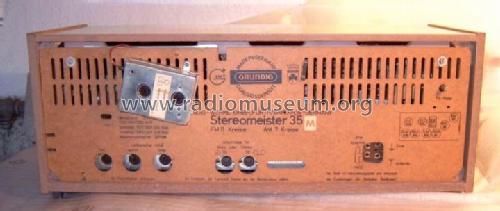 Stereomeister 35M; Grundig Radio- (ID = 100608) Radio