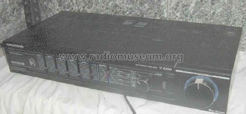 Stereoverstärker V 4200; Grundig Radio- (ID = 1651110) Ampl/Mixer